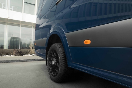 Photo Mercedes Benz Sprinter W907 W910 Full Body Kit Wheel Arch Fender Flares Tuning 2018-2025 | DL Auto Design
