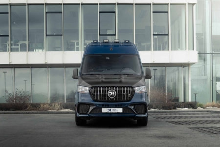 Photo Mercedes Benz Sprinter W907 W910 Full Body Kit Wheel Arch Fender Flares Tuning 2018-2025 | DL Auto Design
