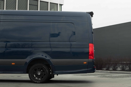 Photo Mercedes Benz Sprinter W907 W910 Full Body Kit Wheel Arch Fender Flares Tuning 2018-2025 | DL Auto Design
