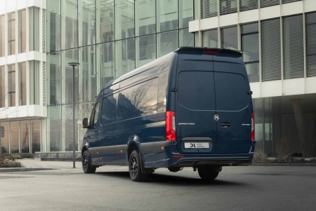 Photo Mercedes Benz Sprinter W907 W910 Full Body Kit Wheel Arch Fender Flares Tuning 2018-2025 | DL Auto Design