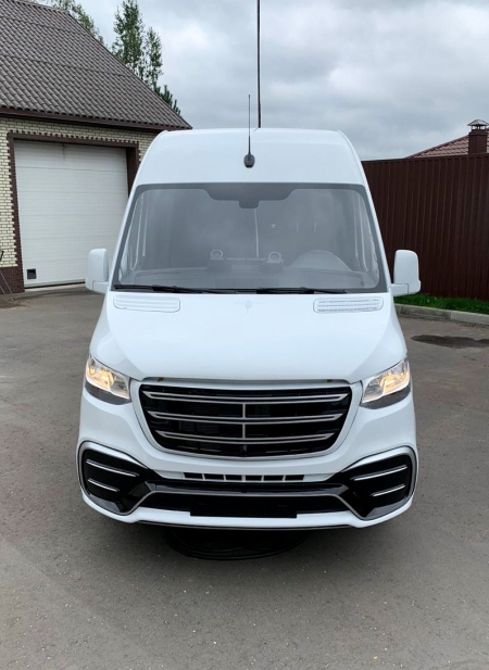 Photo Mercedes Benz Sprinter W907 W910 Full Body Kit Elegance Radiator Front Grill Tuning  2018-2025 | DL Auto Design