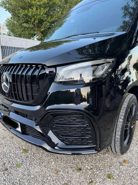 Photo Mercedes Benz Sprinter W907 W910 Full Body Kit Facelift Front Bumper Tuning 2018-2025 (With Parking Sensor) | DL Auto Design