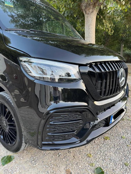 Photo Mercedes Benz Sprinter W907 W910 Full Body Kit Facelift Front Bumper Tuning 2018-2025 (With Parking Sensor) | DL Auto Design