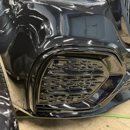 Photo Mercedes Benz Sprinter W907 W910 Full Body Kit Facelift Front Bumper Tuning 2018-2025 (With Parking Sensor) | DL Auto Design
