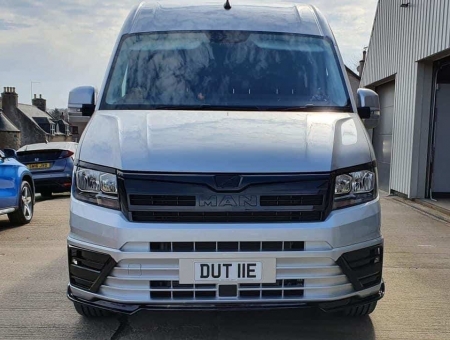 Photo Volkswagen Crafter Man Tge Full Body Kit Headlight Trim Eyebrows Tuning  | DL Auto Design