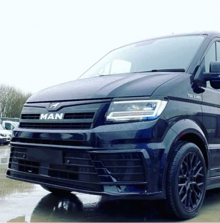 Photo Volkswagen Crafter Man Tge Full Body Kit Headlight Trim Eyebrows Tuning  | DL Auto Design