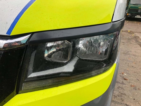 Photo Volkswagen Crafter Man Tge Full Body Kit Headlight Trim Eyebrows Tuning  | DL Auto Design