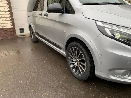 Photo Mercedes Benz W447 & Vito Full Body Kit Wheel Arch Fender Flares Tuning 2014-2025 | DL Auto Design